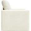 Sofa lova 60cm Kreminė Aksomas