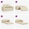 Sofa lova 60cm Kreminė audinys