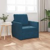 Sofa lova Mėlyna 74 x 77 x 81 cm Aksomas