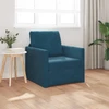 Sofa lova Mėlyna 74 x 77 x 81 cm Aksomas