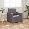 Sofa lova 60cm Pilka Dirbtinė Oda