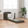 Sofa lova 60cm Pilka Dirbtinė Oda