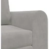 Sofa lova Šviesiai pilka 148 x 71 x 83 cm Aksomas