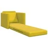 Sofa lova Tamsiai geltona 74 x 77 x 81 cm Aksomas