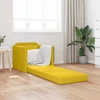 Sofa lova 60cm Tamsiai geltona Aksomas