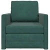 Sofa lova 60cm Tamsiai žalia Aksomas