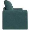 Sofa lova Tamsiai žalia 148 x 71 x 83 cm Aksomas