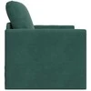 Sofa lova Tamsiai žalia 74 x 77 x 81 cm Aksomas