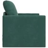 Sofa lova 60cm Tamsiai žalia Aksomas