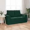 Sofa lova Tamsiai žalia 148 x 71 x 83 cm Aksomas