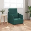 Sofa lova Tamsiai žalia 65 x 80 x 83 cm audinys