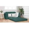 Sofa lova Tamsiai žalia 148 x 71 x 83 cm audinys
