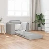 Sofa lova Debesų pilka 98 x 71 x 83 cm audinys
