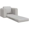 Sofa lova Debesų pilka 98 x 71 x 83 cm audinys