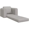 Sofa lova Debesų pilka 98 x 71 x 83 cm audinys