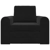 Sofa lova Juoda 98 x 71 x 83 cm Aksomas