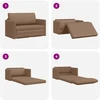Sofa lova Kapučino 124 x 71 x 78 cm Dirbtinė Oda