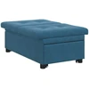 Sofa lova Mėlyna 194 x 67 x 82 cm Aksomas
