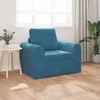 Sofa lova Mėlyna 98 x 71 x 83 cm Aksomas