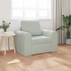 Sofa lova Šviesiai pilka 98 x 71 x 83 cm Aksomas