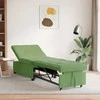 Sofa lova Šviesiai žalia 194 x 67 x 82 cm Aksomas