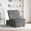 Sofa lova Tamsiai pilka 194 x 50 x 82 cm fanera
