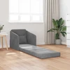Sofa lova Tamsiai pilka 65 x 80 x 83 cm Aksomas