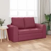Sofa lova Vyno raudona 148 x 71 x 83 cm audinys