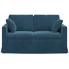 Sofa Mėlyna 138 x 78 x 80 cm Aksomas