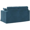 Sofa Mėlyna 138 x 78 x 80 cm Aksomas