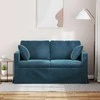 Sofa Mėlyna 138 x 78 x 80 cm Aksomas