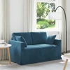 Sofa Mėlyna 138 x 78 x 80 cm Aksomas