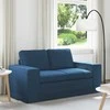 Sofa Mėlyna 162 x 80 x 82 cm Metalas