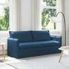 Sofa Mėlyna 195 x 82 x 85 cm Metalas