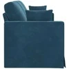 Sofa Mėlyna 198 x 78 x 80 cm Aksomas