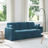 Sofa Mėlyna 198 x 78 x 80 cm Aksomas