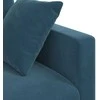 Sofa Mėlyna 198 x 78 x 80 cm Aksomas