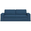 Sofa Mėlyna 222 x 80 x 82 cm Metalas