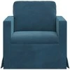 Sofa Mėlyna 78 x 78 x 80 cm Aksomas