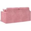 Sofa Rožinė 158 x 78 x 80 cm Aksomas