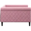 Sofa, rožinės spalvos, 100x200cm, aksomas