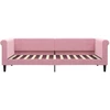 Sofa, rožinės spalvos, 90x200cm, aksomas