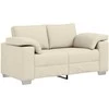 Sofa 2 pcs Juodas 219 x 80 x 82 cm audinys