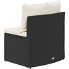 Sofa Sofos komplektas 2 pcs Juoda