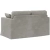 Sofa Šviesiai pilka 138 x 78 x 80 cm Aksomas