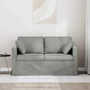 Sofa Šviesiai pilka 138 x 78 x 80 cm Aksomas