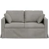 Sofa Šviesiai pilka 138 x 78 x 80 cm Aksomas