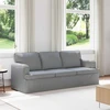 Sofa Šviesiai pilka 142 x 80 x 85 cm Metalas