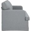 Sofa Šviesiai pilka 142 x 80 x 85 cm Metalas
