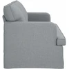 Sofa Šviesiai pilka 142 x 80 x 85 cm Metalas